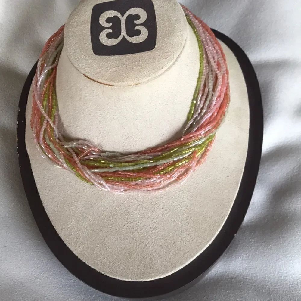 Beaded Pastel Necklace!!  